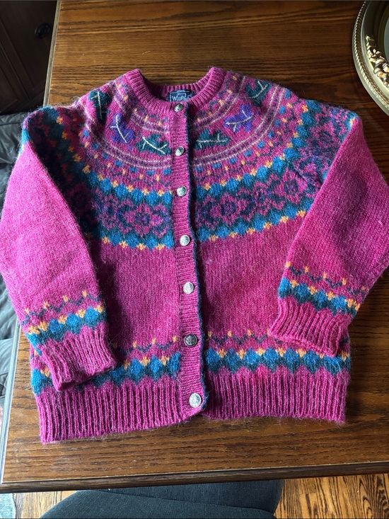 Woolrich Sweaters - Vintage Woolrich Wool/Mohair Cardigan M. 90's vibes